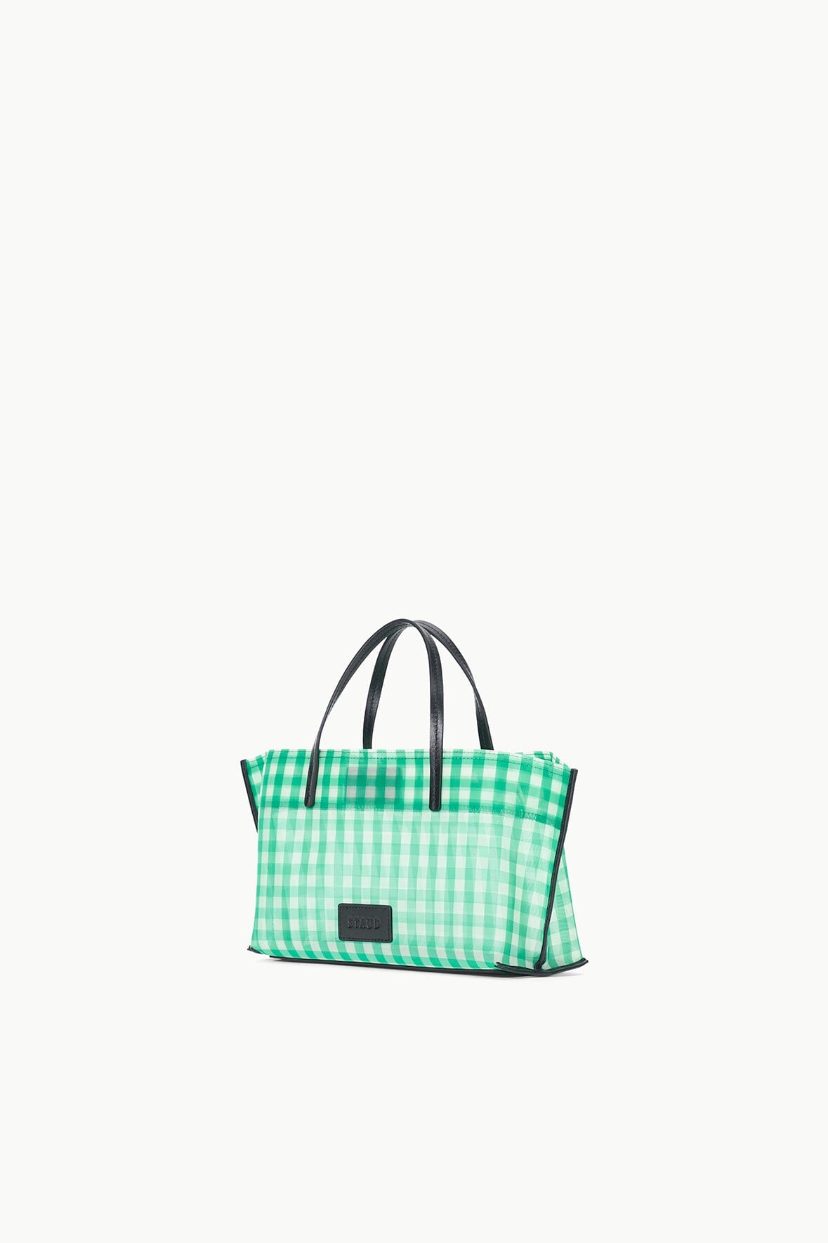 Christos Mini Mesh Tote - Jade Gingham