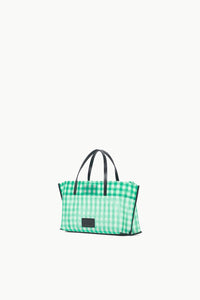 Christos Mini Mesh Tote - Jade Gingham