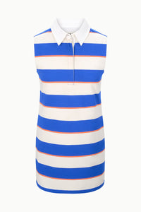 Julius Mini Dress - Yacht Rugby Stripe
