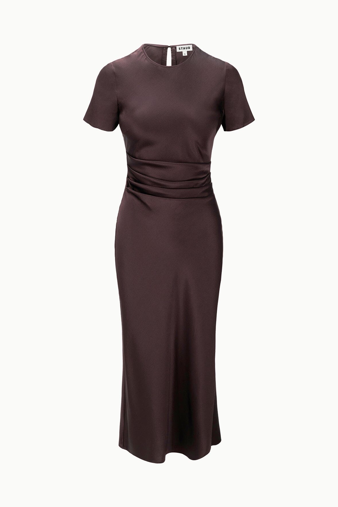 Marcel Silk Dress - Earth