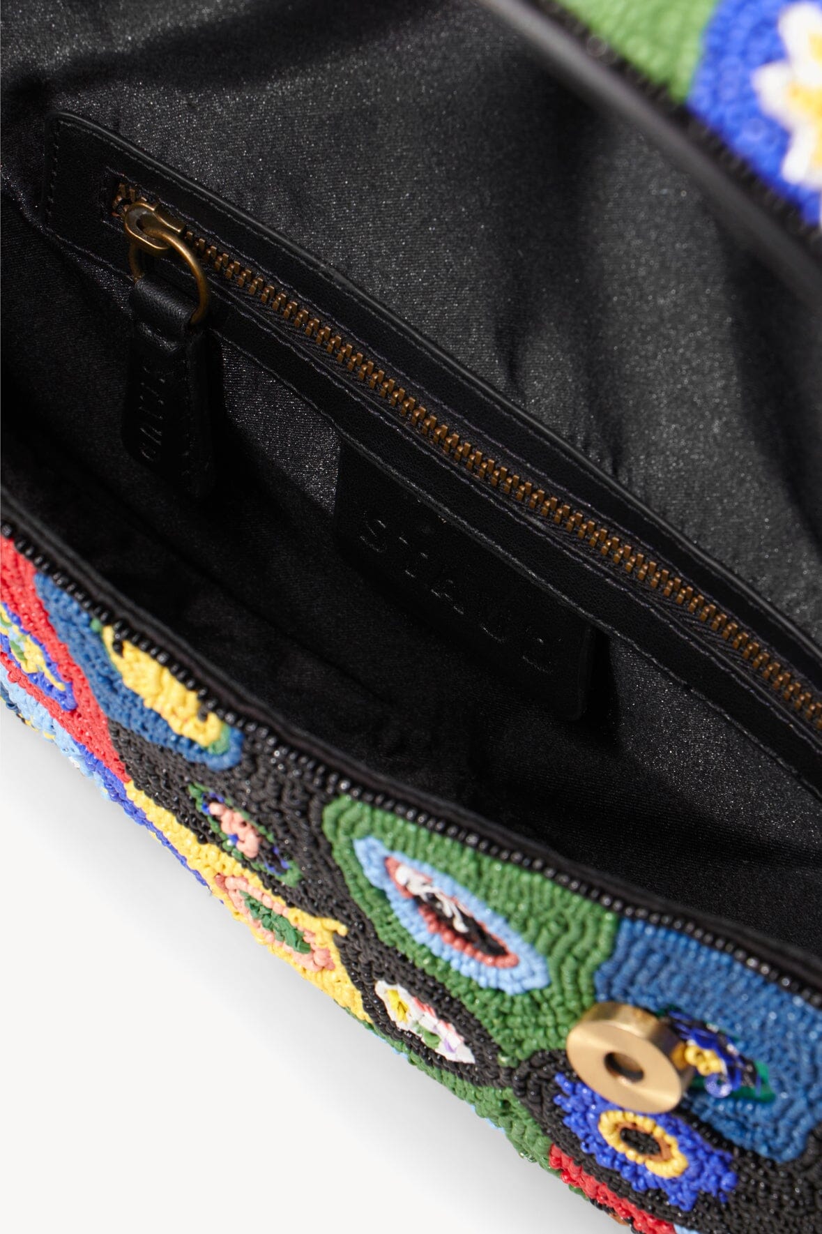 Tommy Beaded Bag - Black Millefiori