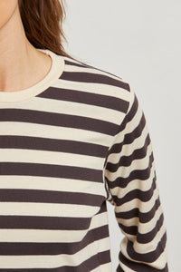 Stef - Mocha Stripe