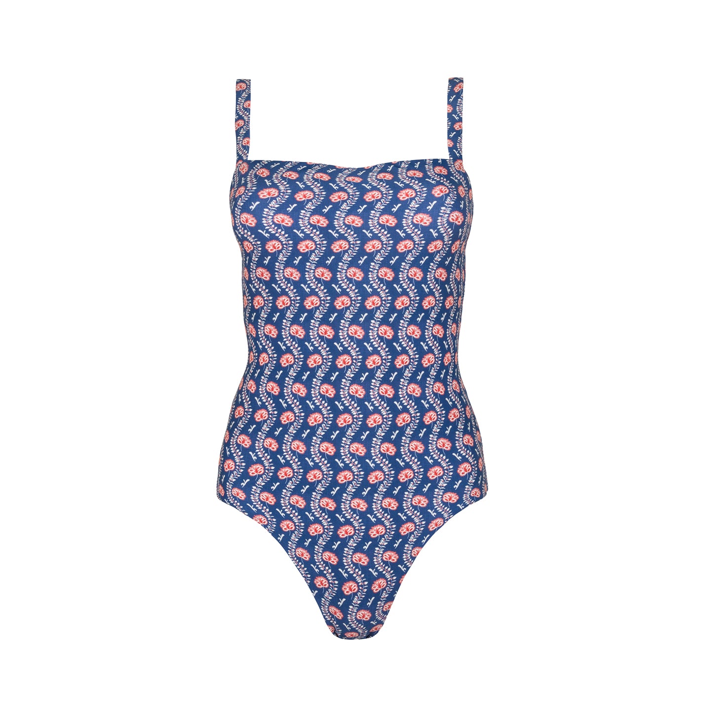 women's navy primrose low back one piece