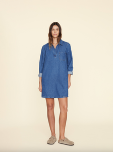 Max Dress - Mid Blue