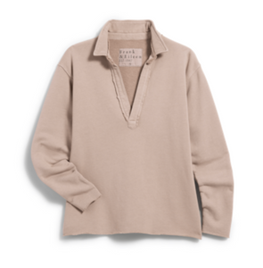 Patrick Popover Henley - Triple Fleece Biscotti