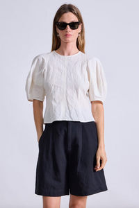 Lino Top - Cream