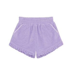 Girls Lavender Breeze French Terry Shorts