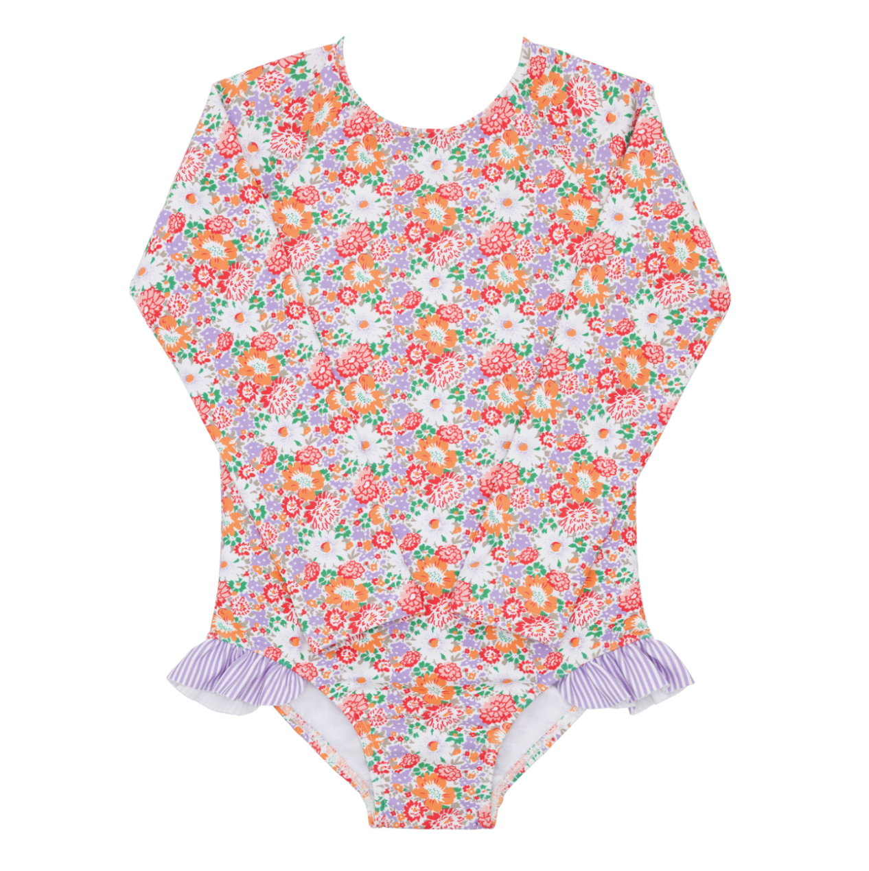 Girls Island Blossom Rashguard One Piece