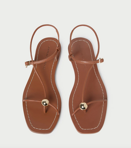 Lara Timber Leather Sandal