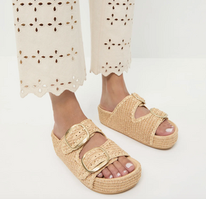 Theo Natural Two-Band Sandal