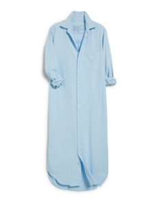 Rory Maxi Shirt Dress - Cloud