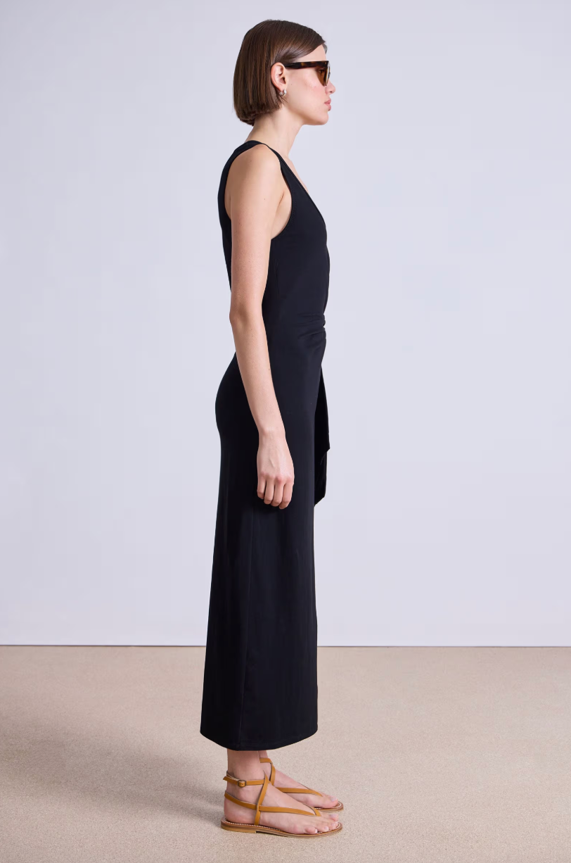 Uri Twist Dress - Black