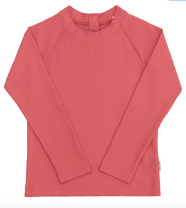 unisex poppy red rashguard