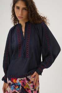 Joan Murphy Shirt - Marine