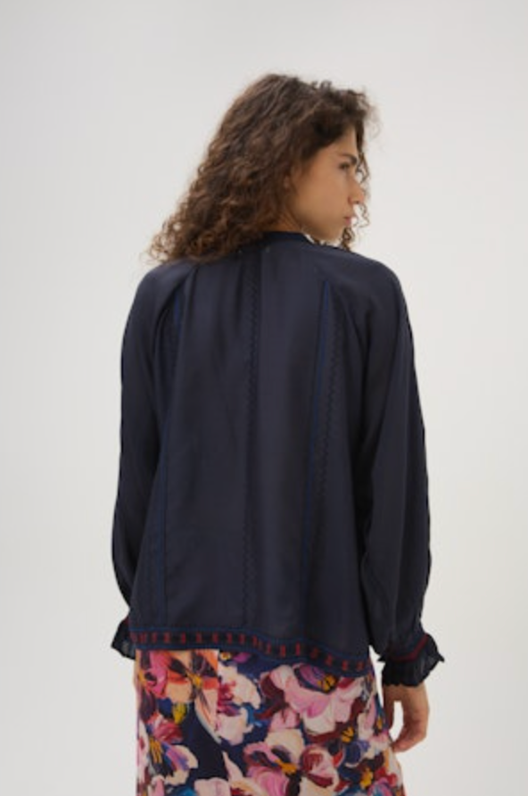 Joan Murphy Shirt - Marine