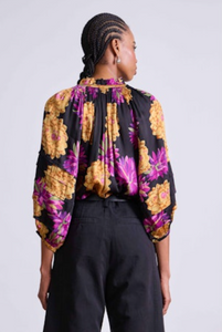 Trini Top - Pom Floral