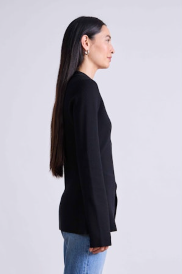 Betti Knit Cardi - Black