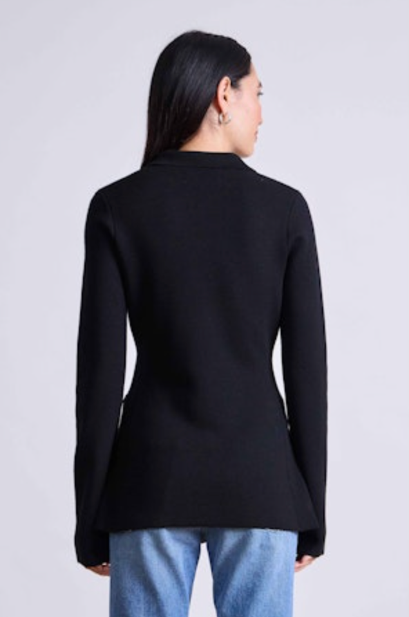 Betti Knit Cardi - Black