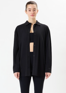 Kate Airweight Lite Button Down - Black