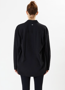 Kate Airweight Lite Button Down - Black