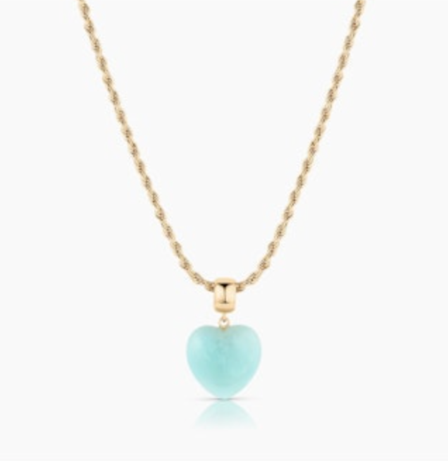 Gemma Amazonite Bail Charm