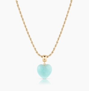 Gemma Amazonite Bail Charm