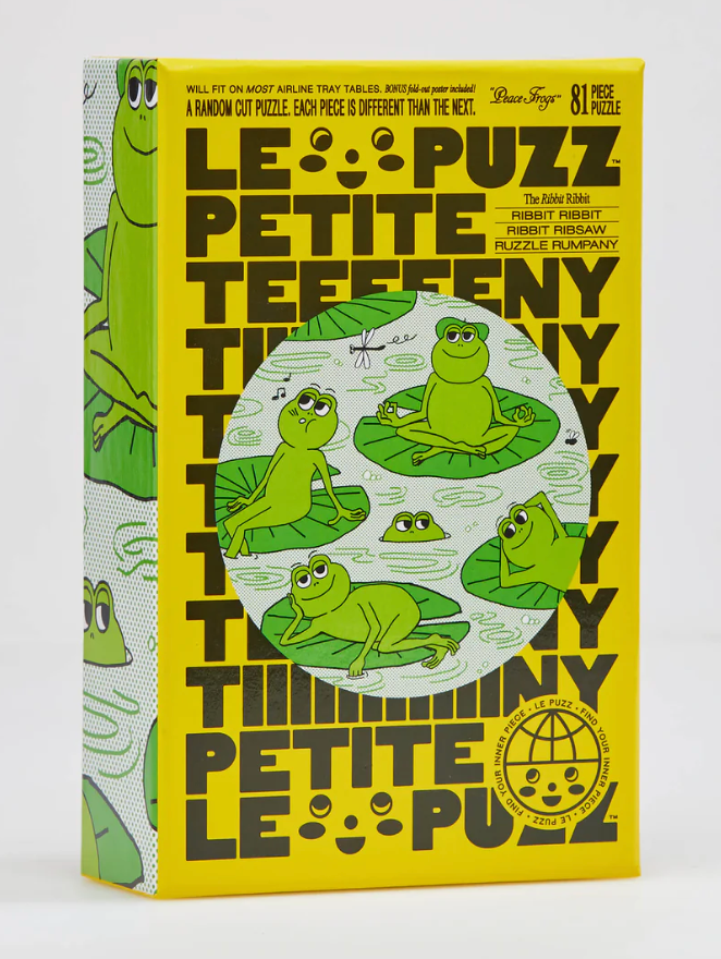 Peace Frogs Mini Puzzle