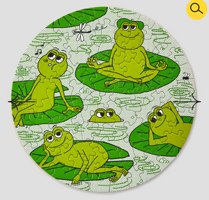 Peace Frogs Mini Puzzle