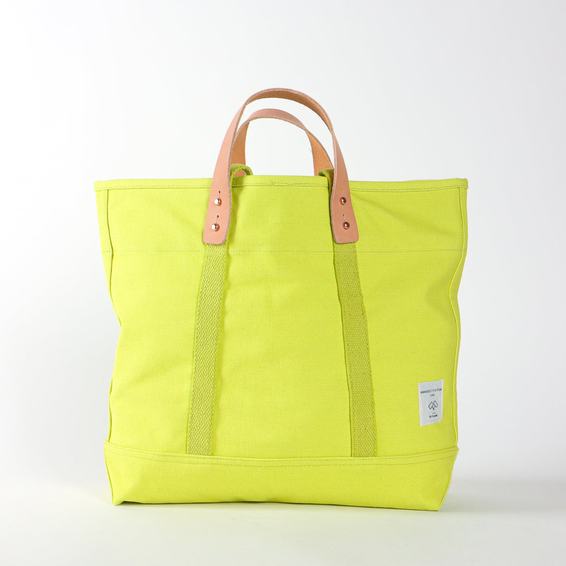 Small East West Tote - Lime