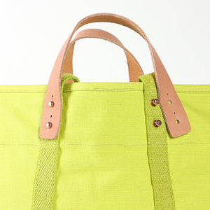 Small East West Tote - Lime