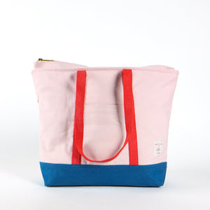 Small Zipper Tote - Sky