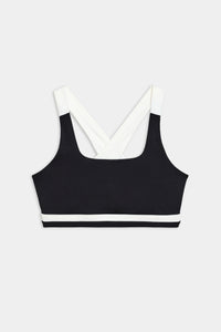 Miles Rigor Bra - Black/White
