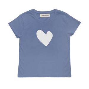 Suke Imperfect Heart Tee - French Blue