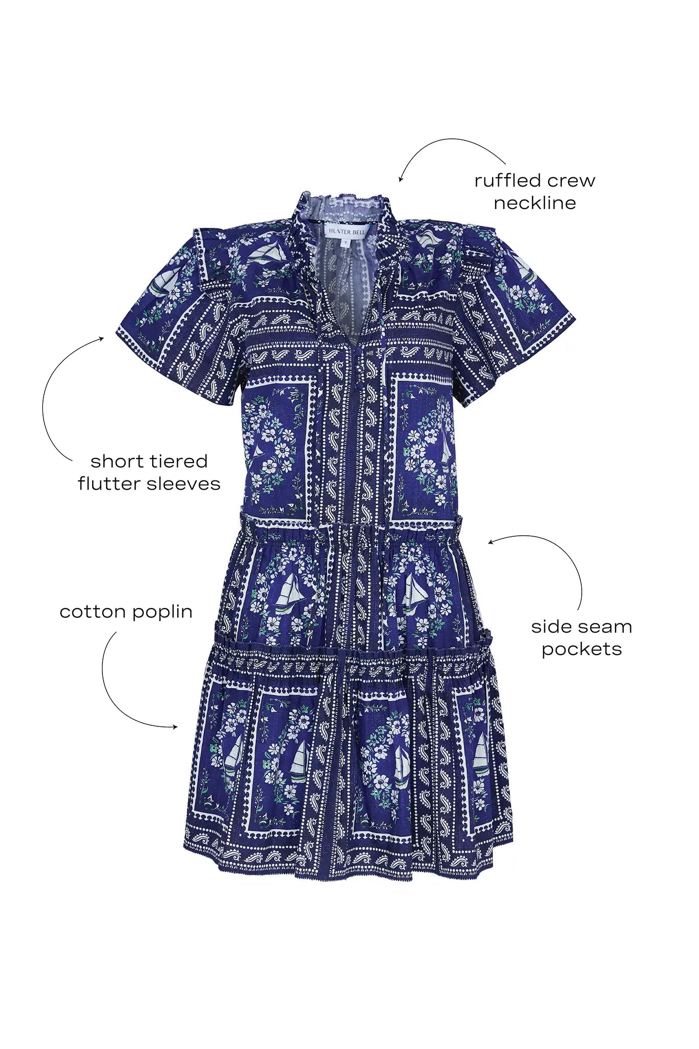 Merritt Dress - Bon Voyage