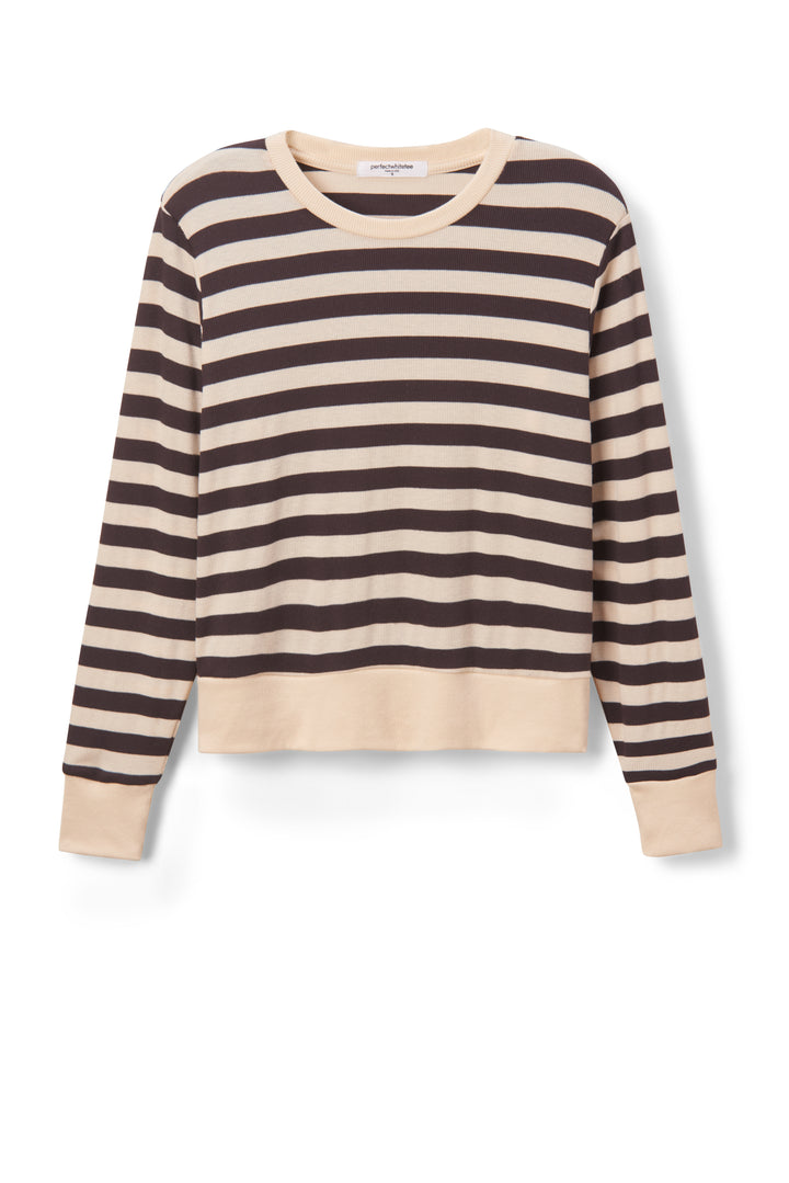 Stef - Mocha Stripe