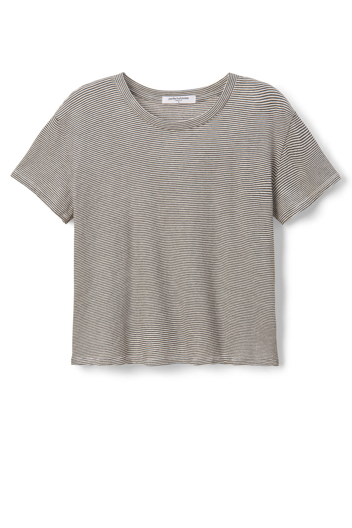 Harley - Ivory/Black Stripe