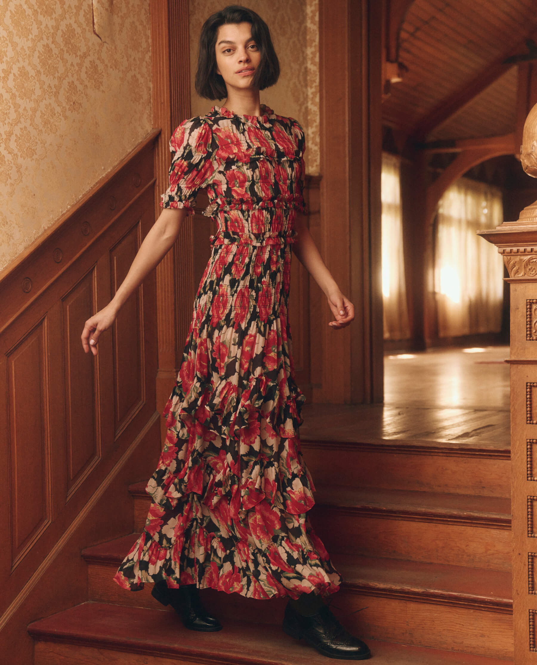 The Ballroom Dress - Fuchsia Rose