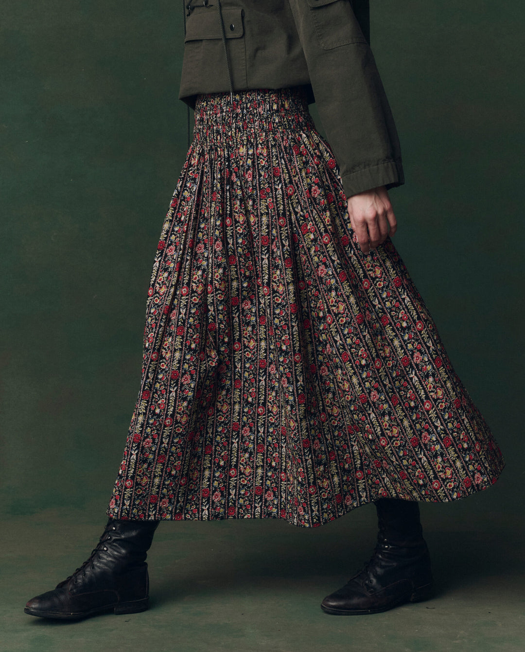 The Canary Skirt - Garland Print
