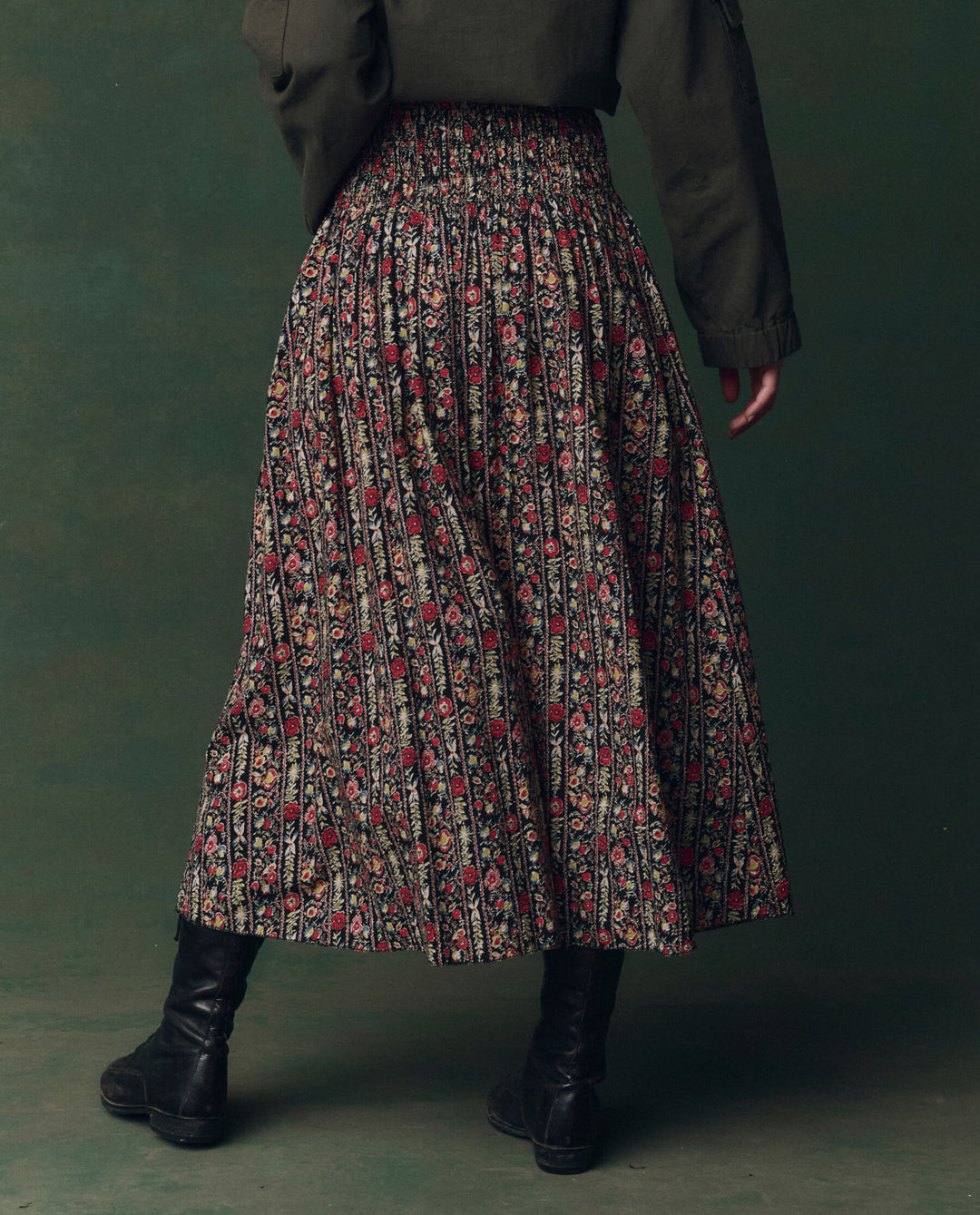 The Canary Skirt - Garland Print