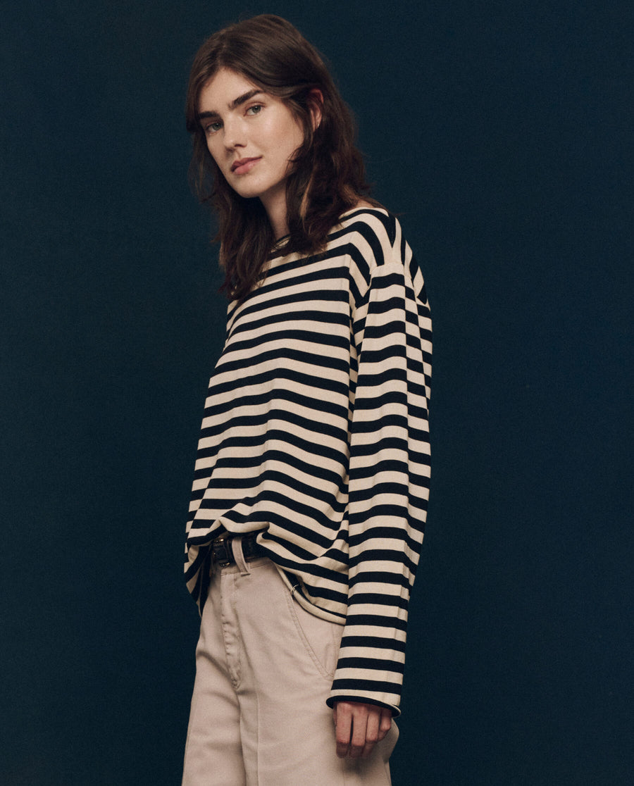 The Sailor Sweater - Black Stripe