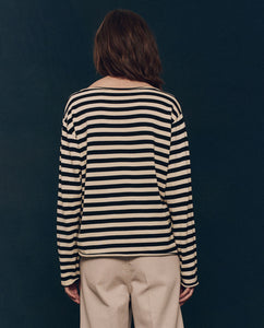 The Sailor Sweater - Black Stripe