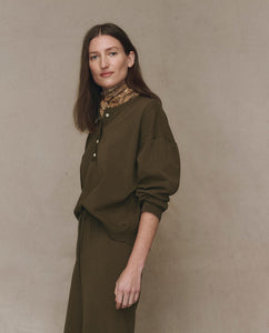 The Henley Sweater - Army