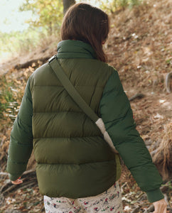 The Polar Puffer - Army Colorblock