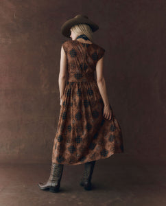 The Tulsa Dress - Geo Bandana Print