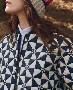The Alps Puffer Jacket - Quilted Vintage Navy