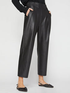 The Fiera Pant - Black Onyx Vegan Leather