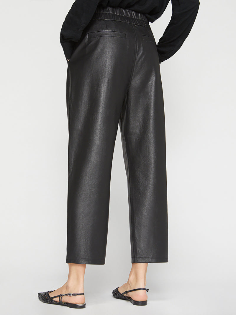 The Fiera Pant - Black Onyx Vegan Leather