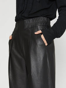 The Fiera Pant - Black Onyx Vegan Leather