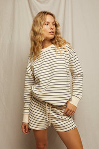 Tyler - Navy Stripe