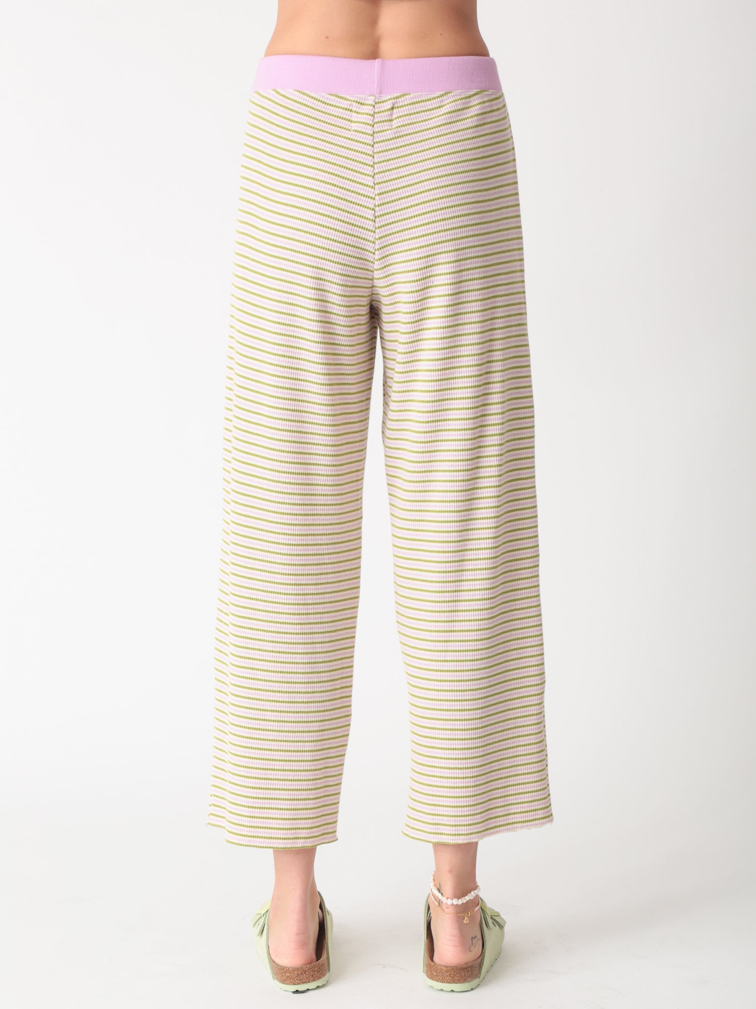 Ojai Pant - Lavender Stripe